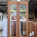 Single Lite French Door With Fanlite